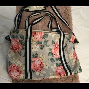 Large Laptop Travel/ Work Tote Bag Floral